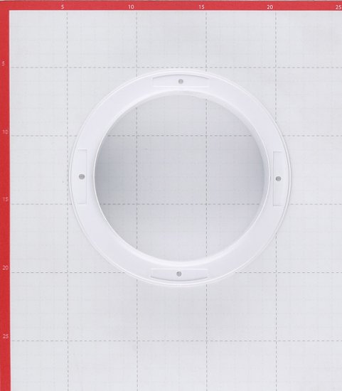 Фланец для круглых воздуховодов d125 мм Era пластиковый