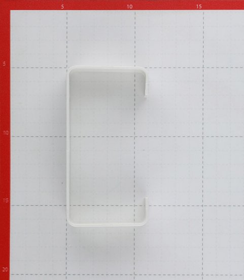 Держатель пластиковый для плоских воздуховодов ORE 55х110 мм