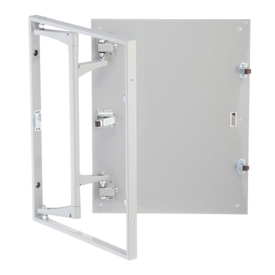 Люк ревизионный под плитку Хаммер Стил стальной 400х500 мм скрытый