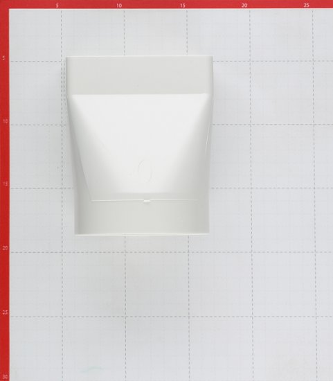 Соединитель эксцентриковый пластиковый для плоских воздуховодов 55х110 мм с круглыми d100 мм