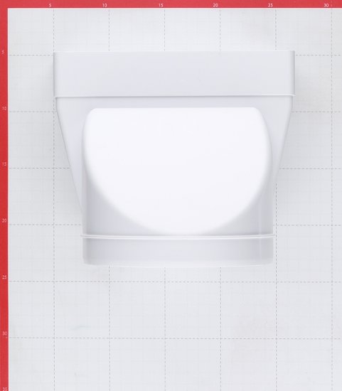 Соединитель эксцентриковый пластиковый для плоских воздуховодов 60х204 мм с круглыми d160 мм