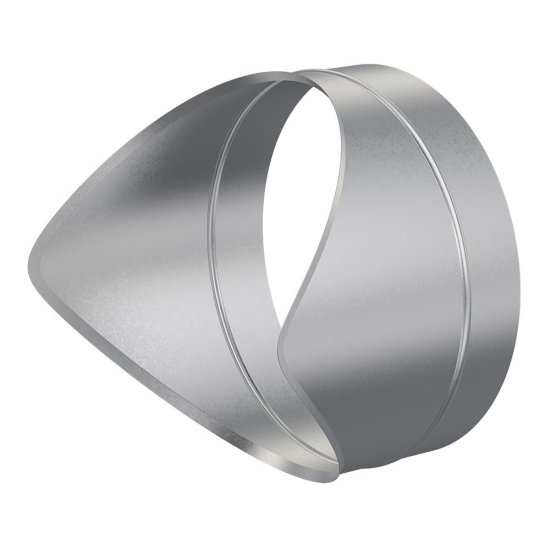 Врезка для круглых воздуховодов d315х315 мм оцинкованная