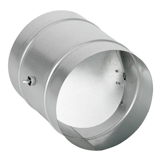 Дроссель-клапан для круглых воздуховодов d200 мм оцинкованный Era Pro