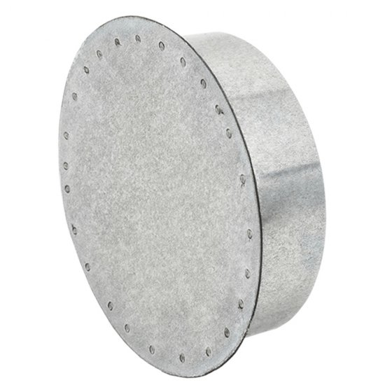 Заглушка оцинкованная d200 мм