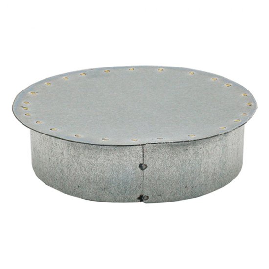 Заглушка оцинкованная d160 мм