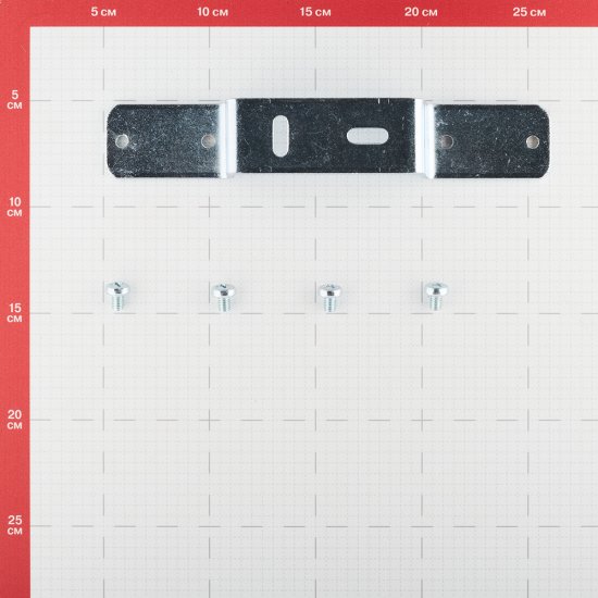 Планка монтажная одинарная Henco для водорозеток (PLP-P-PK)