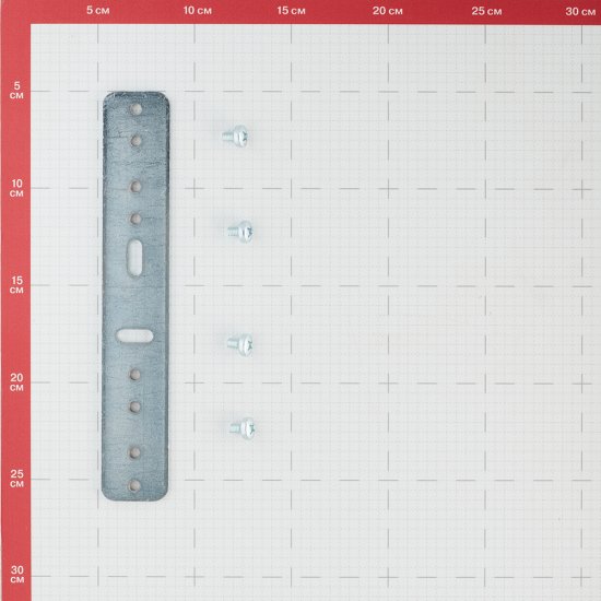 Планка монтажная одинарная Henco для водорозеток прямая (PLF-P-PK)
