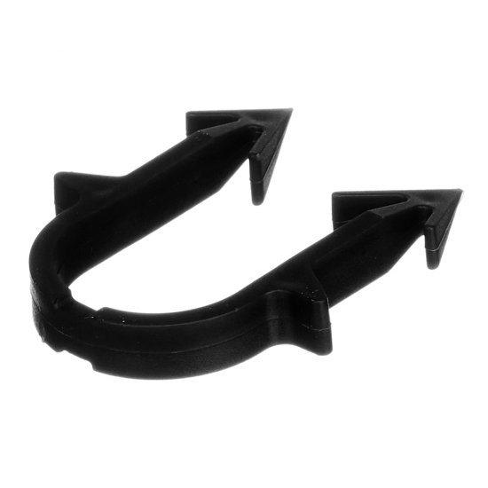 Скоба-фиксатор Henco 40 мм для металлопластиковых труб черная (300 шт.) (UFH-TACK-40)