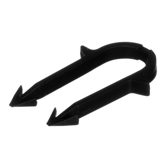 Скоба-фиксатор Henco 60 мм для металлопластиковых труб черная (300 шт.) (UFH-TACK-60)