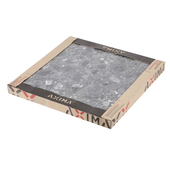 Керамогранит Axima Dallas темно-серый 600х600х10 мм (4 шт.=1,44 кв.м)