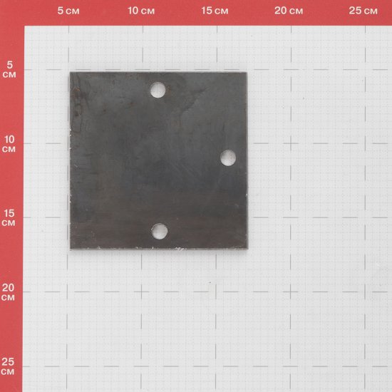 Пластина закладная 120х120х3 мм