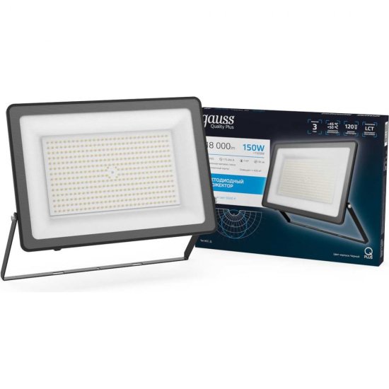 Светодиодный прожектор Gauss LED 150W IP65 6500К