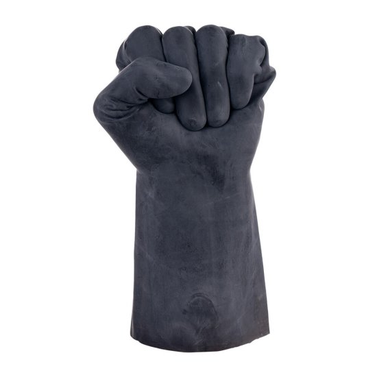 Перчатки резиновые кислотоустойчивые КЩС черные 10 (XL) (1320/1953)