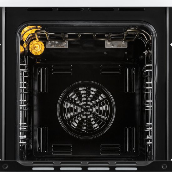 Духовой шкаф электрический встраиваемый Krona Breve 45 WH 447 мм белый