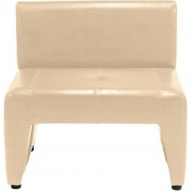 Одноместный диван Мягкий Офис бежевый