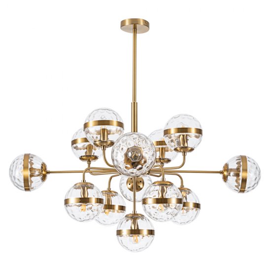 Люстра потолочная Arte Lamp Delacrua E14 520 Вт 25 кв.м (A7770SP-13PB)