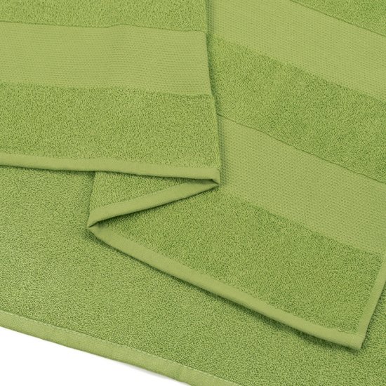 Полотенце махровое Василиса Конфетти 30х60 см зеленое