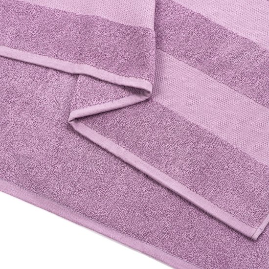 Полотенце махровое банное Василиса Конфетти 70х130 см лавандовое