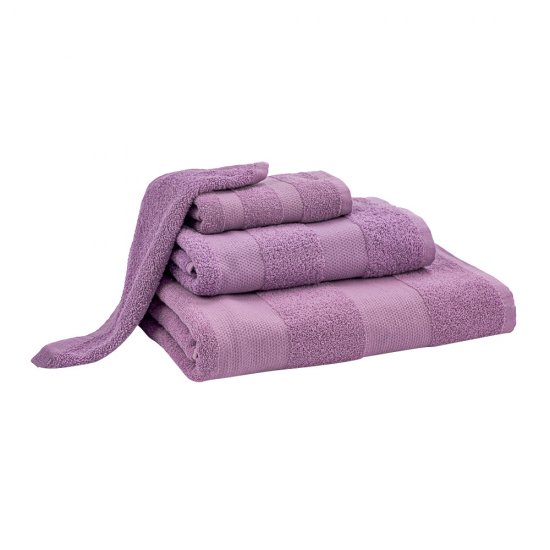 Полотенце махровое банное Василиса Конфетти 70х130 см лавандовое
