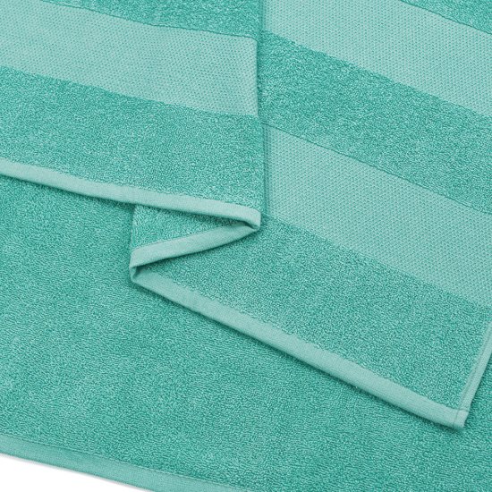 Полотенце махровое банное Василиса Конфетти 70х130 см бирюзовое