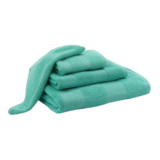 Полотенце махровое банное Василиса Конфетти 70х130 см бирюзовое