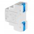 Реле контроля фаз модульное Chint NJYB3-8 (636033) T1-T2 380 В тип AC 1P