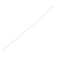 Стяжка кабельная Fortisflex КСС 300х3,6 мм нейлонoвая белая (100 шт.) (49399)