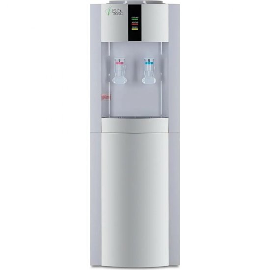 Кулер для воды ECOTRONIC H1-LE V.2 white-silver