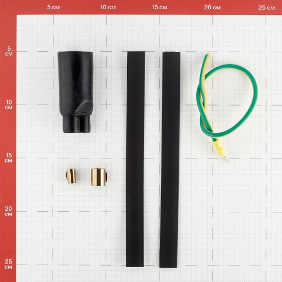 Муфта концевая КВТ 2ПКТп(б) 2,5-10 кв. мм мини черная