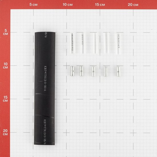 Муфта соединительная КВТ 5ПСТ 4-6 кв. мм мини черная