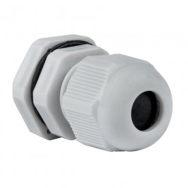 Сальник EKF PROxima PG 7 для кабеля диаметром 3-6,5 мм IP54 пластиковый серый (20 шт.) (plc-pg-7-r)