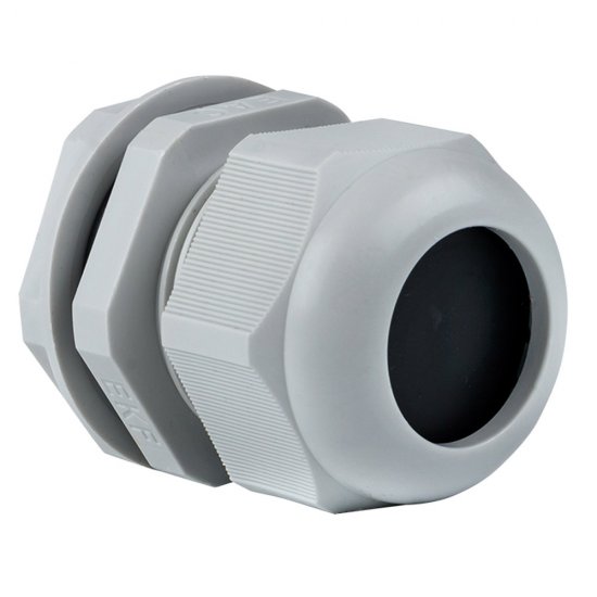 Кабельный ввод EKF PROxima PG25 диаметром 16-21 мм IP54 пластиковый серый (20 шт.) (plc-pg-25-r)