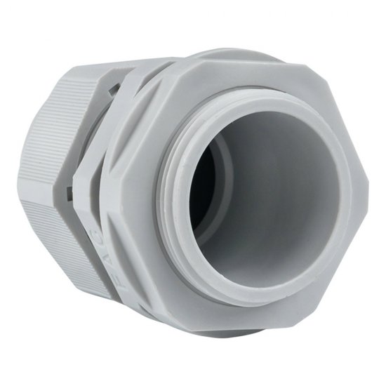 Кабельный ввод EKF PROxima PG29 диаметром 18-25 мм IP54 пластиковый серый (20 шт.) (plc-pg-29-r)