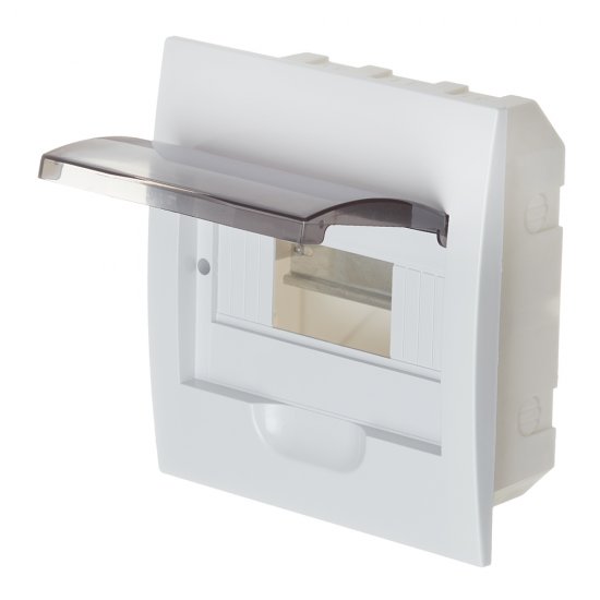 Щит распределительный встраиваемый EKF PROxima ЩРВ-П-8 пластиковый IP41 221х208х90 мм 8 модулей