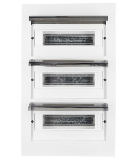 Щит распределительный встраиваемый EKF PROxima ЩРВ-П-36 пластиковый IP41 482х300х100 мм 36 модулей