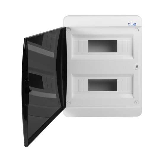 Щит распределительный встраиваемый КЭАЗ OptiBox ЩРВ пластиковый IP41 385х290х102 мм 24 модуля