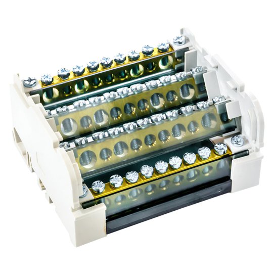 Шина нулевая EKF PROxima 4х11 отверстий в корпусе (sn0-4х11)