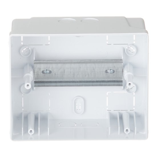 Щит распределительный навесной Makel ЩРН-П-6 пластиковый IP40 140х172х95 мм 6 модулей с DIN-рейкой и нулевой шиной