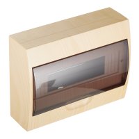 Щит распределительный навесной EKF PROxima ЩРН-П-12 пластиковый IP41 200х256х95 мм 12 модулей светлое дерево (pb40-n-12-light)