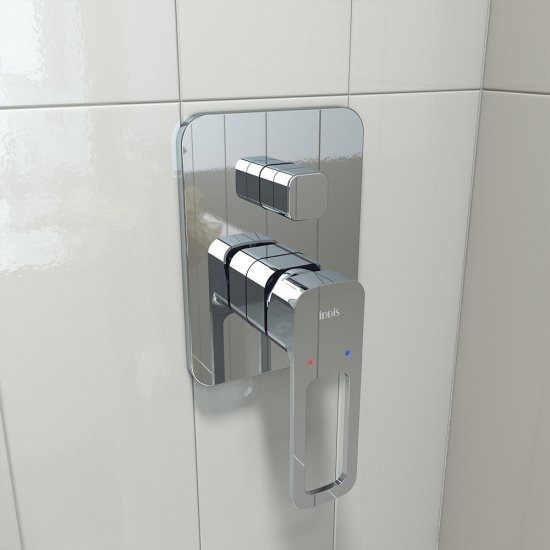 Смеситель для душа встраиваемый Iddis Slide однорычажный с  механизмом в комплекте хром (SLISB00i67)