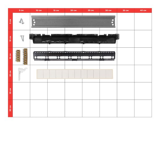 Щит распределительный навесной КЭАЗ OptiBox ЩРН пластиковый IP41 195х290х102,9 мм 12 модулей непрозрачная дверь