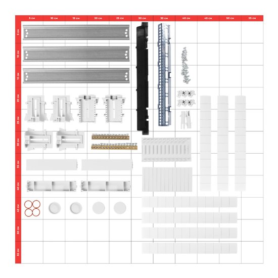 Щит распределительный навесной КЭАЗ OptiBox ЩРН пластиковый IP65 560х300х153 мм 36 модулей