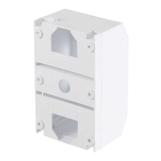 Щит распределительный навесной EKF PROxima КМПН 1/4 пластиковый IP20 130х90х65 мм 4 модуля белая