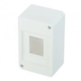 Коробка под автомат Legrand Mini S IP30 48х87х140 мм 4 модуля белая