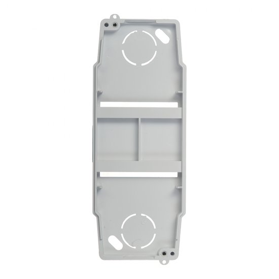 Щит распределительный навесной Makel ЩРН-П-1/2 пластиковый IP40 130х45х50 мм 2 модуля белый