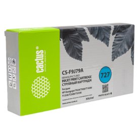 Картридж струйный для HP DJ T920/T930/T1500/T1530/T2500 Cactus CS-F9J79A 727 XXL фото