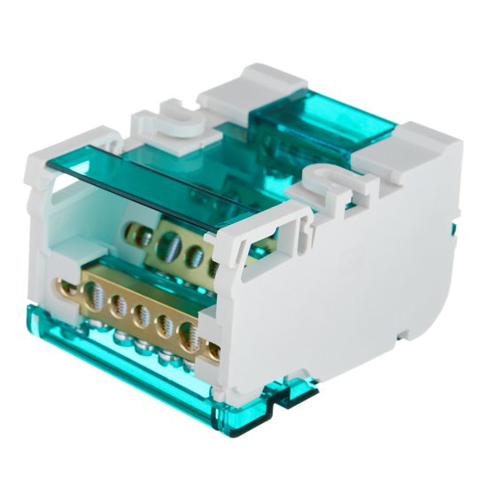 Шина нулевая Dekraft ШН 103 4х7 отверстий в корпусе (32017DEK)