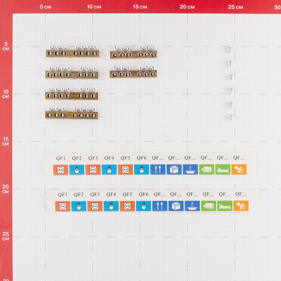 Щит распределительный навесной Dekraft ЩРН-П-36 пластиковый IP41 470х300х100 мм 36 модулей