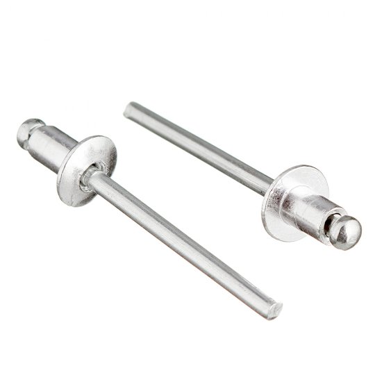 Заклепка вытяжная 4,0x6 мм алюминий/сталь (100 шт.)