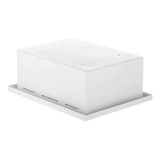 Щит учетно-распределительный встраиваемый Dekraft ЩРУВ-1/12 металлический IP31 430х330х160 мм 12 модулей с окном для снятия показаний счетчика